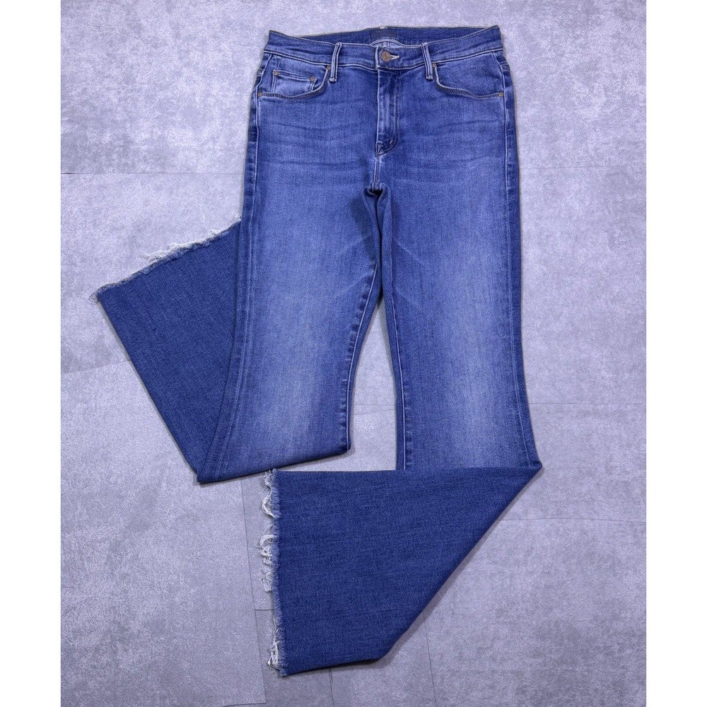 Mother Jeans Womens 29x30 The Weekender First Mate Midrise Slim Flare Made USA
